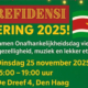SREFIDENSI VIERING 25 november a.s. bij Buurtpunt Connect